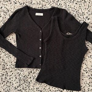 Everlane Cardigan Set